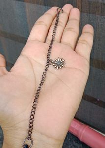Anklet with Flower Charm