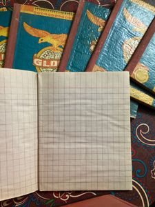 Vintage Globe Notebooks Set Of 5