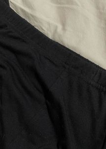 SHEIN Black Long Skirt With A Slit