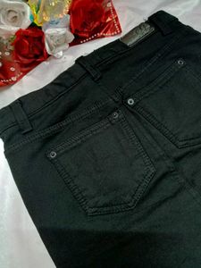 Black Denim Mini Skirt🖤