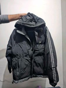 Men's Black Puffer Jacket