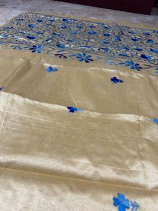Kantha Stitch Saree