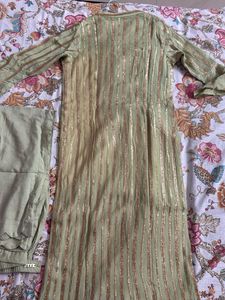 Sequin work suit set(for donation)