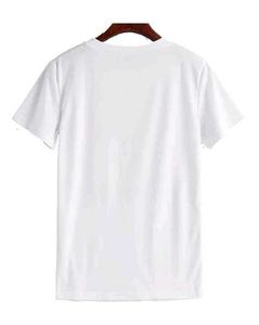 Plain White Crewneck Tee