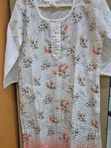 Elegant White Kurta