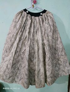 Patterned Ethnic Skirt Jekit