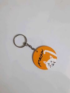 Cute Cat Keychain