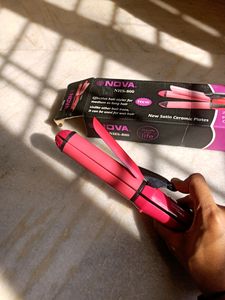 Nova NHS-800 2 in 1 Hair Straightener