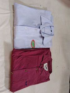 Shirts For Men Two In One Parcel