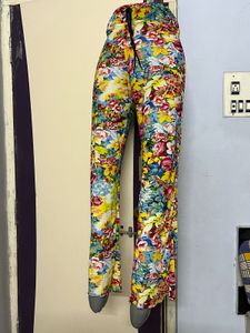 Pintrest Korean Chromatic Flared High Waist Trouse