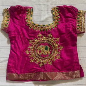 Kids Blouse Maggam Work