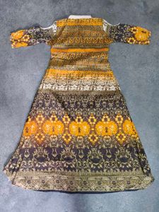 Premium Ethnic Long Kurti Gown – Anarkali Style
