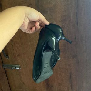 Black Heels(Pure Leather)