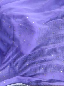 Purple &amp; Gold Saree
