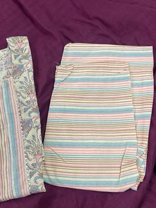 XXL Floral &amp; Striped Kurti