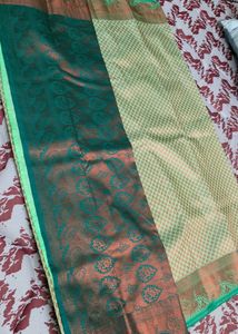 Elegant Green Saree