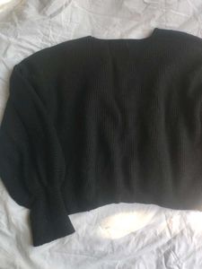 Black Knit Sweater