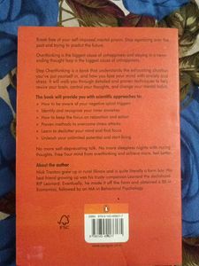 Stop Overthinking Book