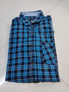 Suzus Sky blue With Checked Shirt.