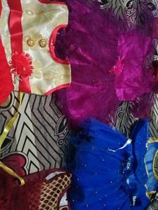 Combo Of 4 Baby Girl Frock