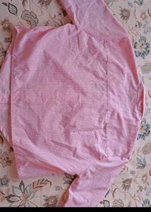 Pink Striped Shirt