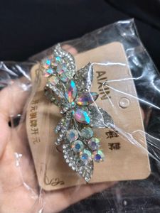 Multicolored Stone Hair Clip