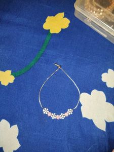 Floral Gemstone Bracelet