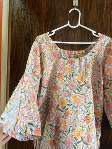 42 bust floral Print Kurta for women