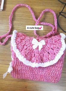 Handmade Crochet Bag Cute