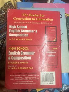 English Grammar And Composition By Wren And Martin