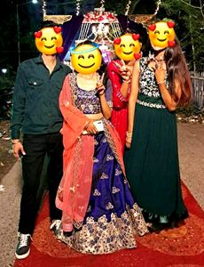 Beautiful Navy Blue Lehnga