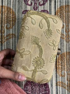Gold Clutch