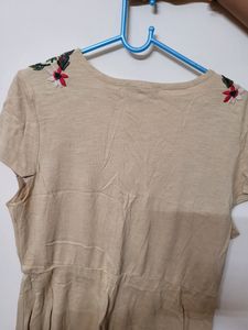 PRICE DROP! Zara Knit Embroidered Dress Imported SALE!!