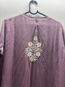 Pure Lucknowi Kurta.