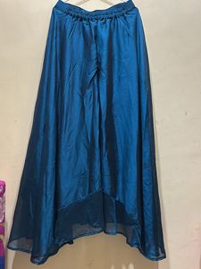 Teal Colour Kurta Sharara Set Size M