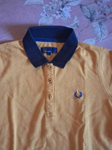 Fred Perry Yellow Polo Shirt