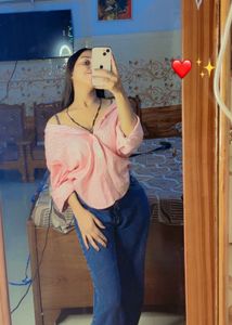 Pink Striped Shirt