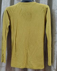 Mustard Long Sleeve Top