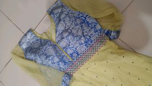 Lemon Colour Suit