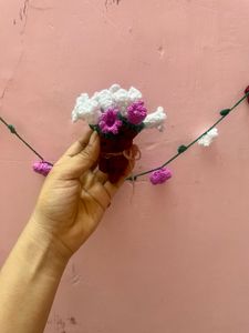 Handmade Crochet Diya Plate