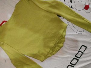 Green Crocet Style Top