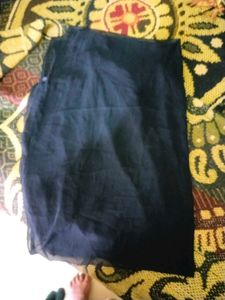 Embroidered Purple Dupatta