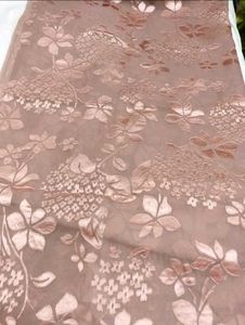 Floral Embroidered Fabric