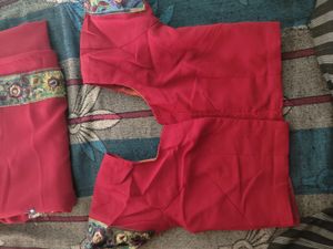Maroon Colour Sari 🥻