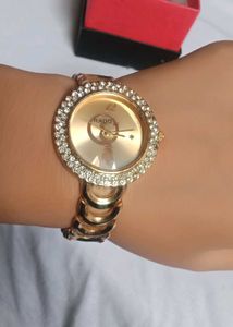 Elegant Gold RADO Watch