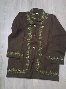 1 new blazer sweater n green sh