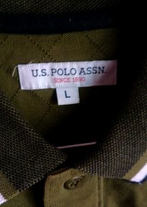 U.S. Assn. Olive Polo Sh