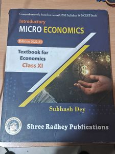 Class 11th Eco Cbse Books Subhash Day