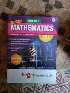 MHT-CET Mathematics Book