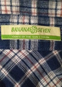 Blue Plaid Flannel Shirt